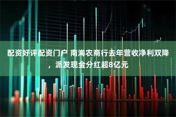 配资好评配资门户 南海农商行去年营收净利双降，派发现金分红超8亿元